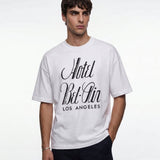'BEL RIZ' WHITE TEE - Benevierre