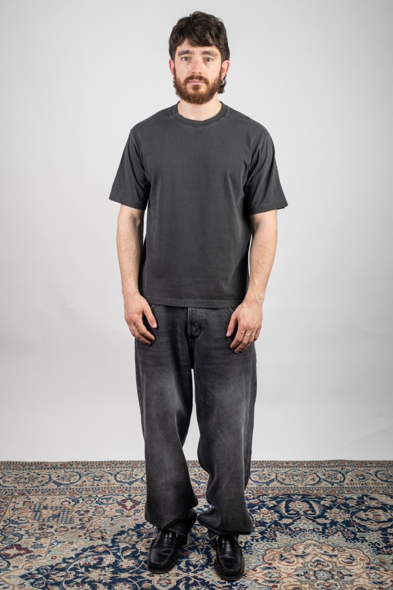 BLACK STONE WASHED T - SHIRT - Benevierre