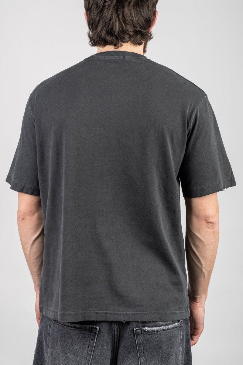 BLACK STONE WASHED T - SHIRT - Benevierre