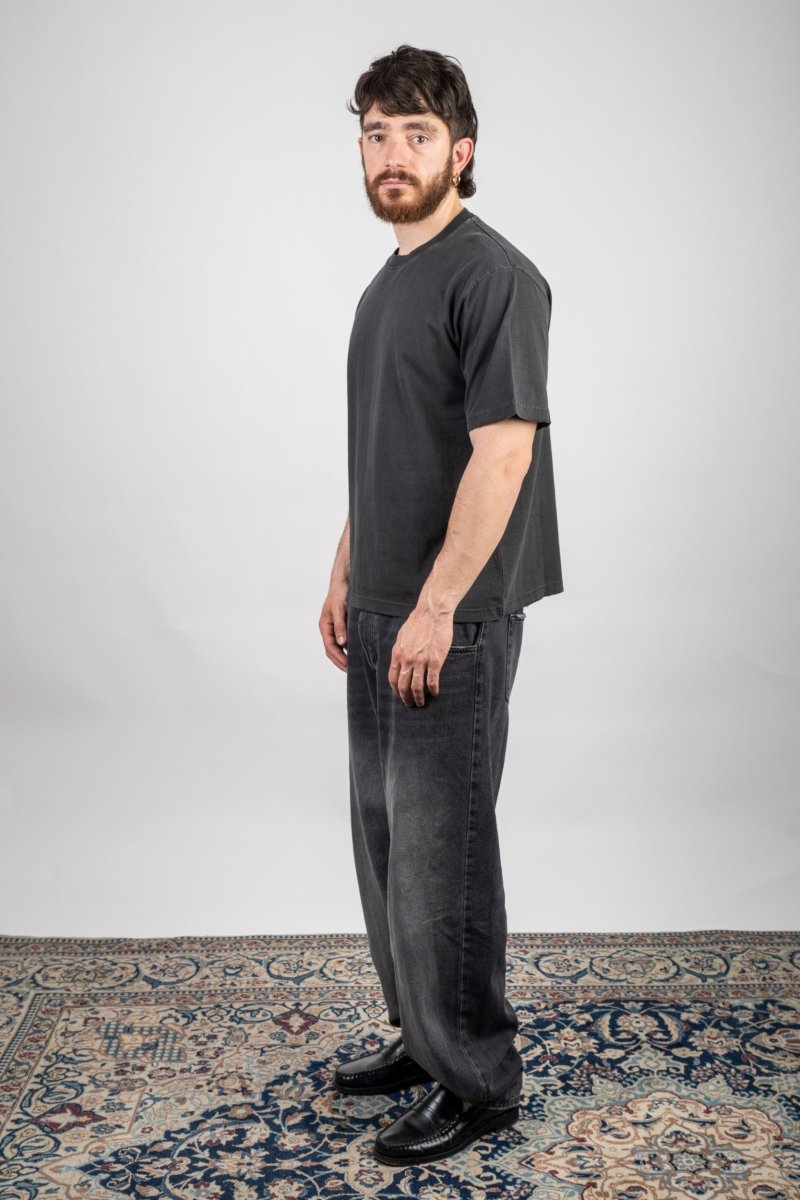 BLACK STONE WASHED T - SHIRT - Benevierre
