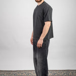 BLACK STONE WASHED T - SHIRT - Benevierre