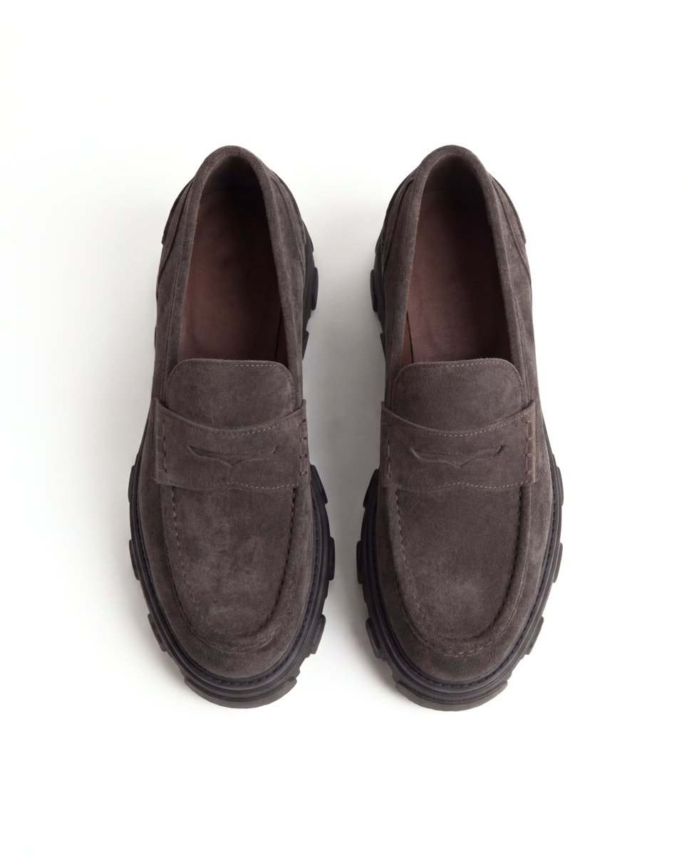 BLACKOUT MODERN SUEDE BROWN - Benevierre