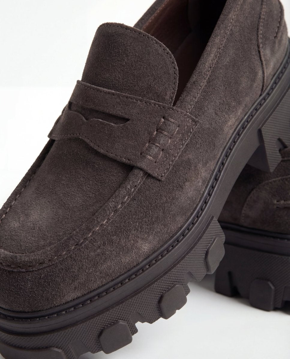 BLACKOUT MODERN SUEDE BROWN - Benevierre