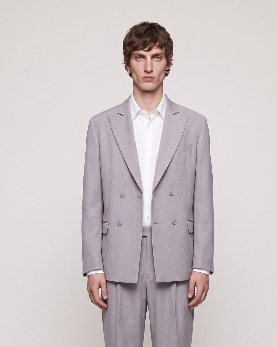 BLAZER ELEGANT GREY - Benevierre