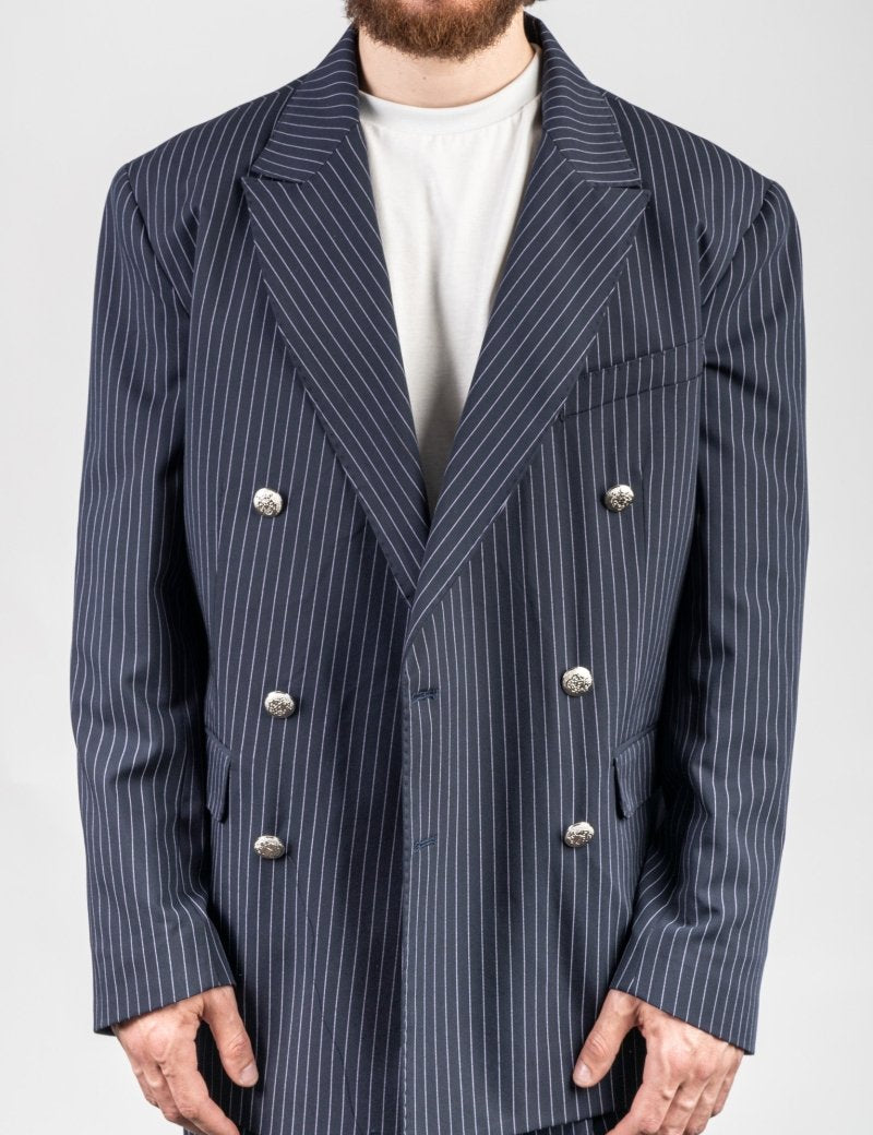 BLUE STRIPES BLAZER - Benevierre