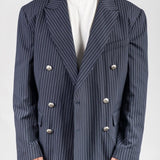 BLUE STRIPES BLAZER - Benevierre