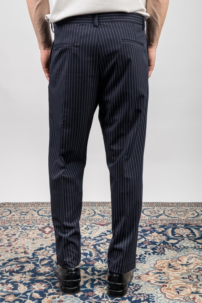BLUE STRIPES ELEGANT PANT - Benevierre