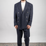 BLUE STRIPES ELEGANT PANT - Benevierre