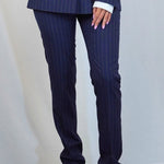 BLUE STRIPES ELEGANT PANT - Benevierre