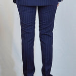 BLUE STRIPES ELEGANT PANT - Benevierre
