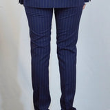 BLUE STRIPES ELEGANT PANT - Benevierre