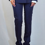 BLUE STRIPES ELEGANT PANT - Benevierre