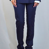 BLUE STRIPES ELEGANT PANT - Benevierre