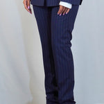 BLUE STRIPES ELEGANT PANT - Benevierre