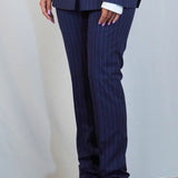 BLUE STRIPES ELEGANT PANT - Benevierre