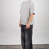 BLUE STRIPES KNITTED T - SHIRT - Benevierre