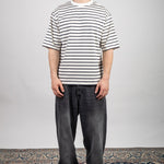 BLUE STRIPES KNITTED T - SHIRT - Benevierre