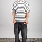 BLUE STRIPES KNITTED T - SHIRT - Benevierre