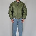 BOMBER GREEN SILVER LOGO - Benevierre
