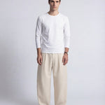 BREEZE OVER PANT BEIGE - Benevierre