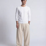 BREEZE OVER PANT BEIGE - Benevierre