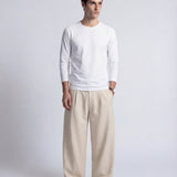 BREEZE OVER PANT BEIGE - Benevierre