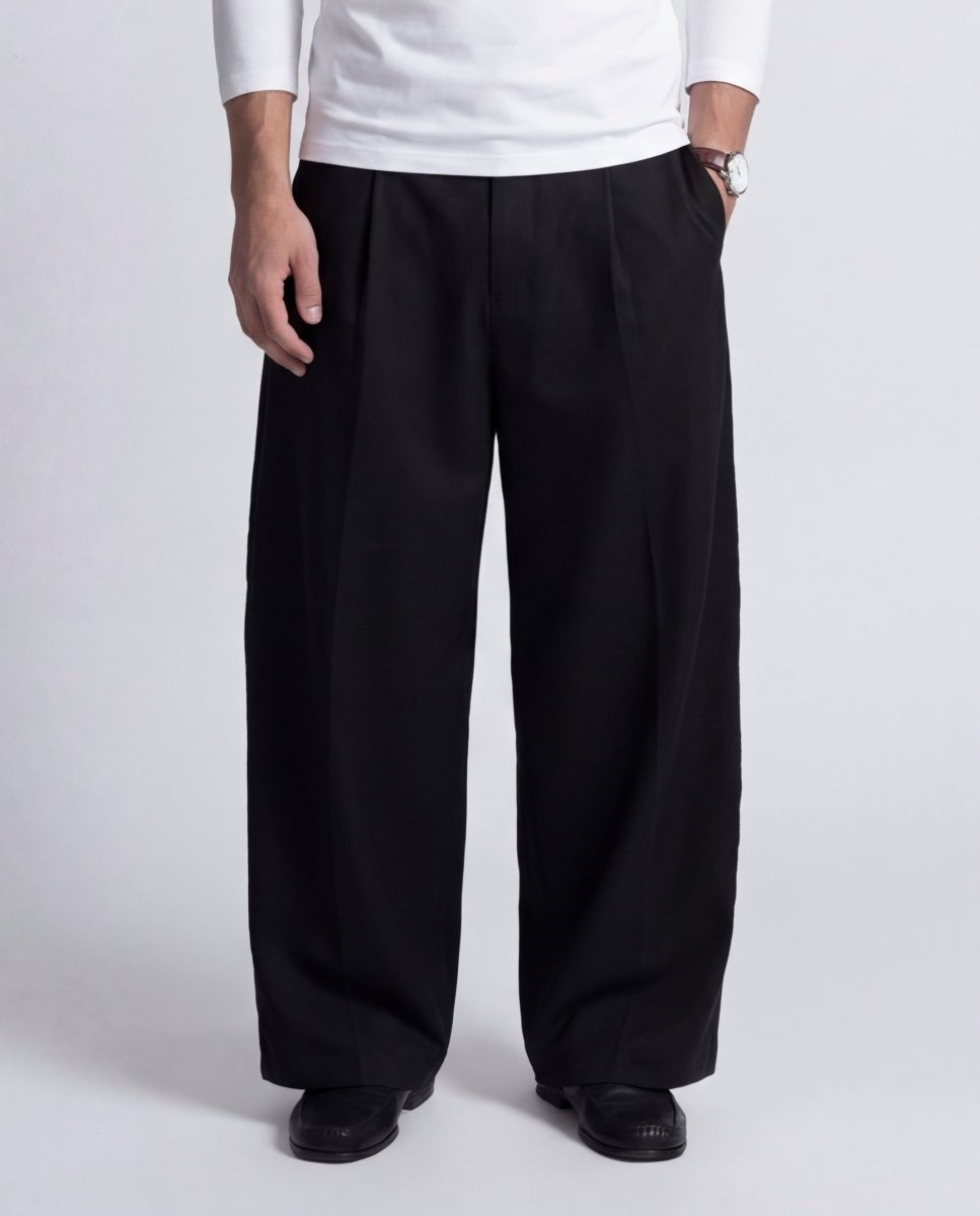 BREEZE OVER PANT BLACK - Benevierre