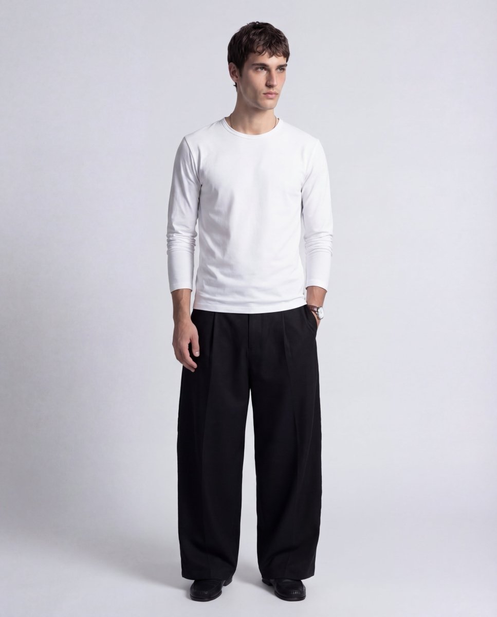 BREEZE OVER PANT BLACK - Benevierre