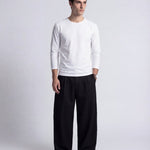 BREEZE OVER PANT BLACK - Benevierre