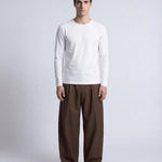 BREEZE OVER PANT BROWN - Benevierre