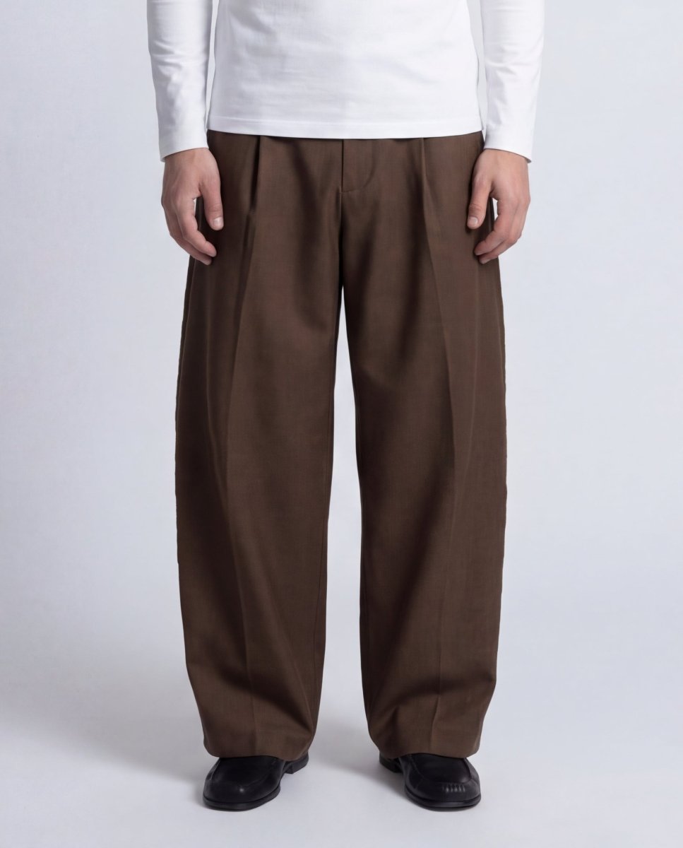 BREEZE OVER PANT BROWN - Benevierre
