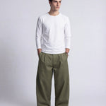 BREEZE OVER PANT GREEN - Benevierre