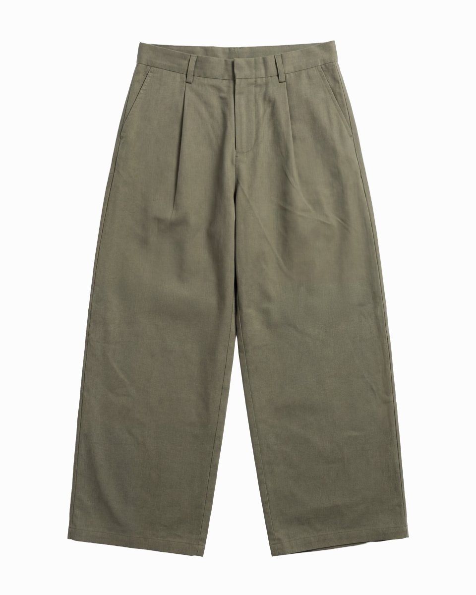 BREEZE OVER PANT GREEN - Benevierre