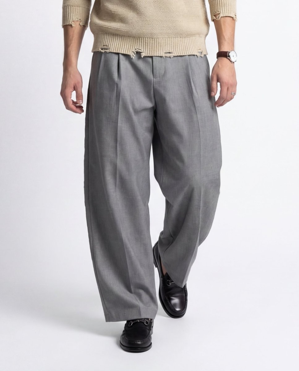 BREEZE OVER PANT GREY - Benevierre