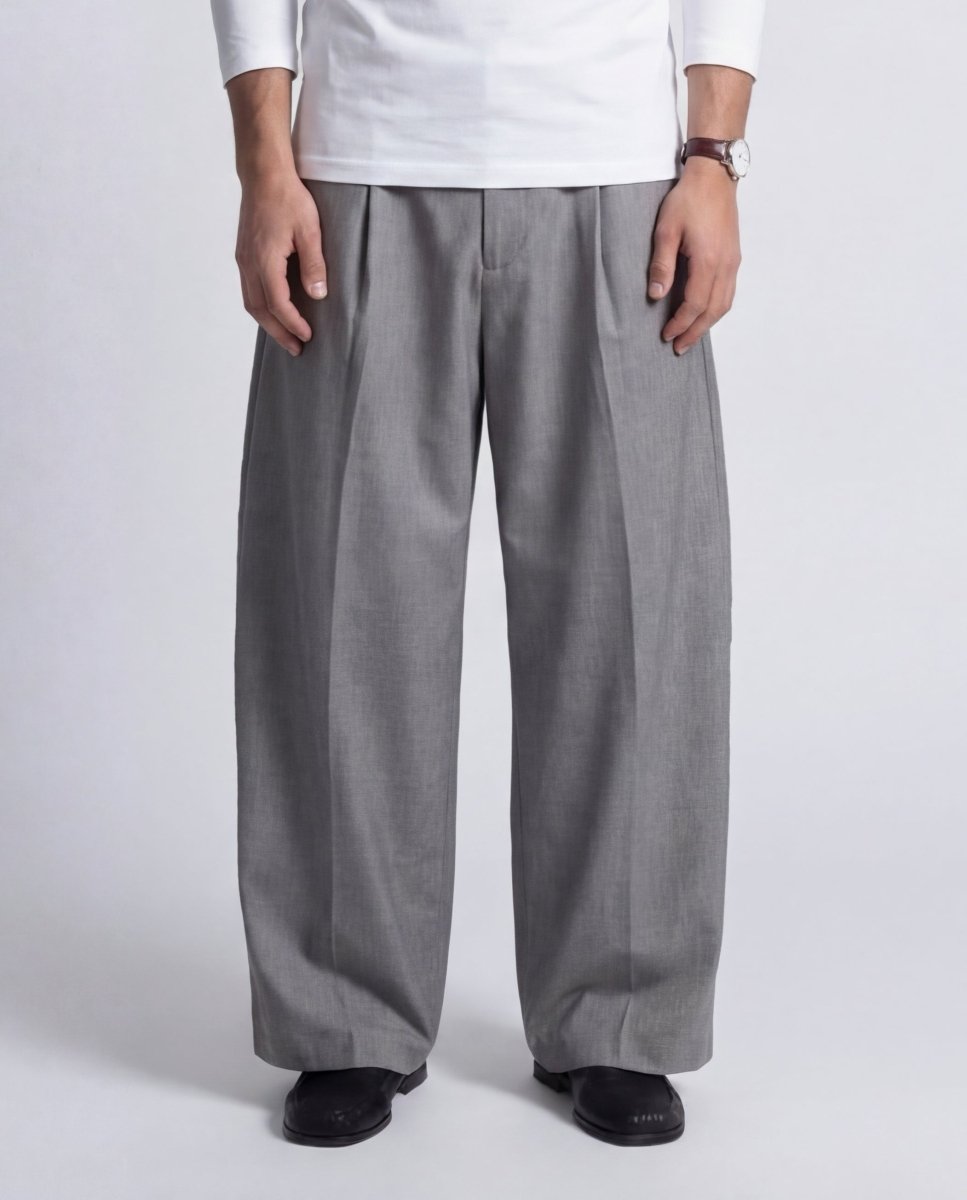 BREEZE OVER PANT GREY - Benevierre