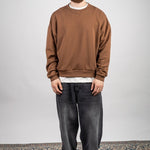 BROWN CREWNECK - Benevierre