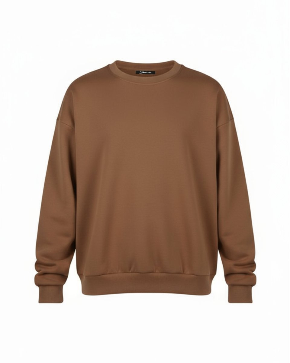 BROWN CREWNECK - Benevierre