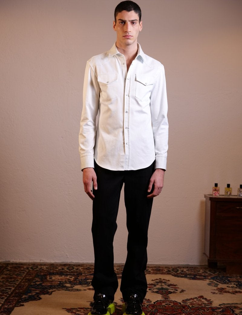 CAMICIA BASIC WHITE - Benevierre