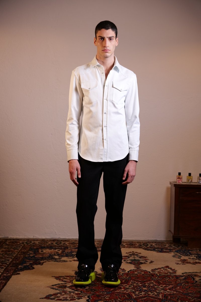 CAMICIA BASIC WHITE - Benevierre