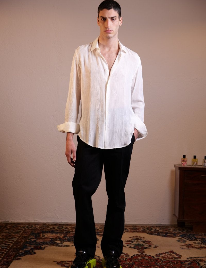 CAMICIA BASIC WHITE - Benevierre