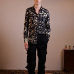 CAMICIA BLACK BOUQUET - Benevierre