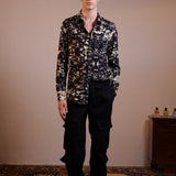 CAMICIA BLACK BOUQUET - Benevierre
