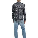 CAMICIA BLACK LONDON PAISLEY - Benevierre