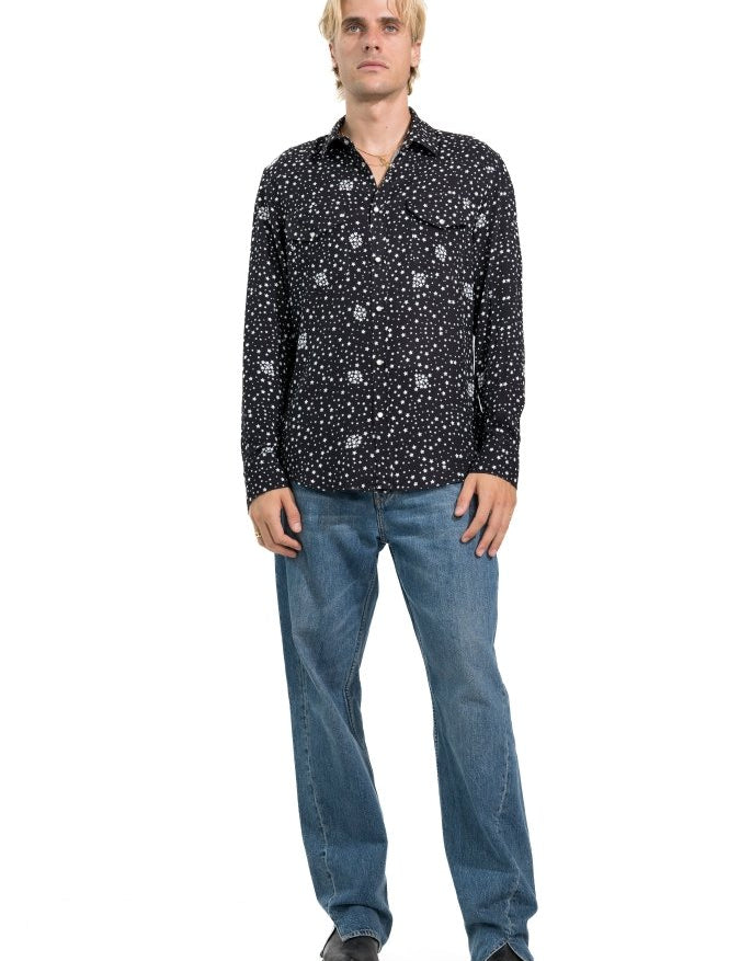 CAMICIA BLACK STARS - Benevierre