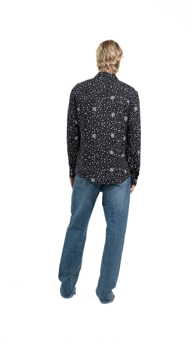 CAMICIA BLACK STARS - Benevierre