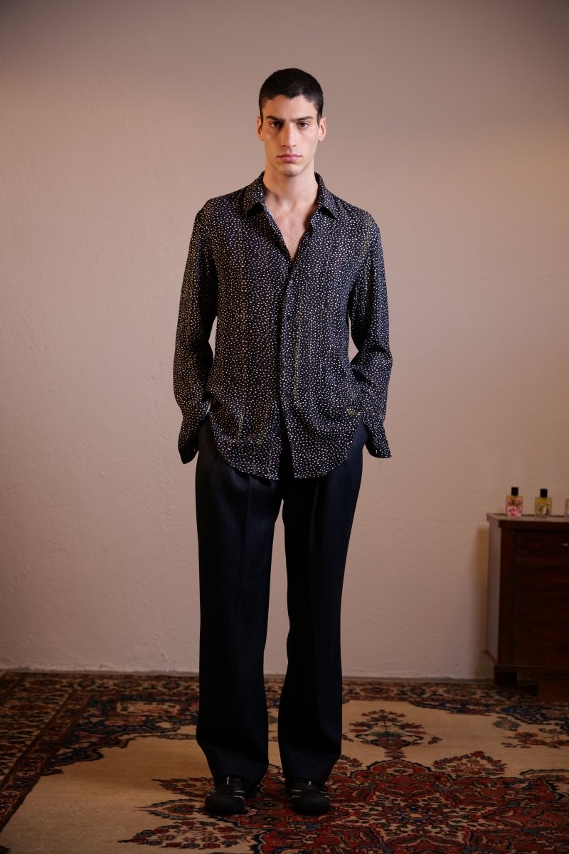 CAMICIA BLACK STRIPES - Benevierre