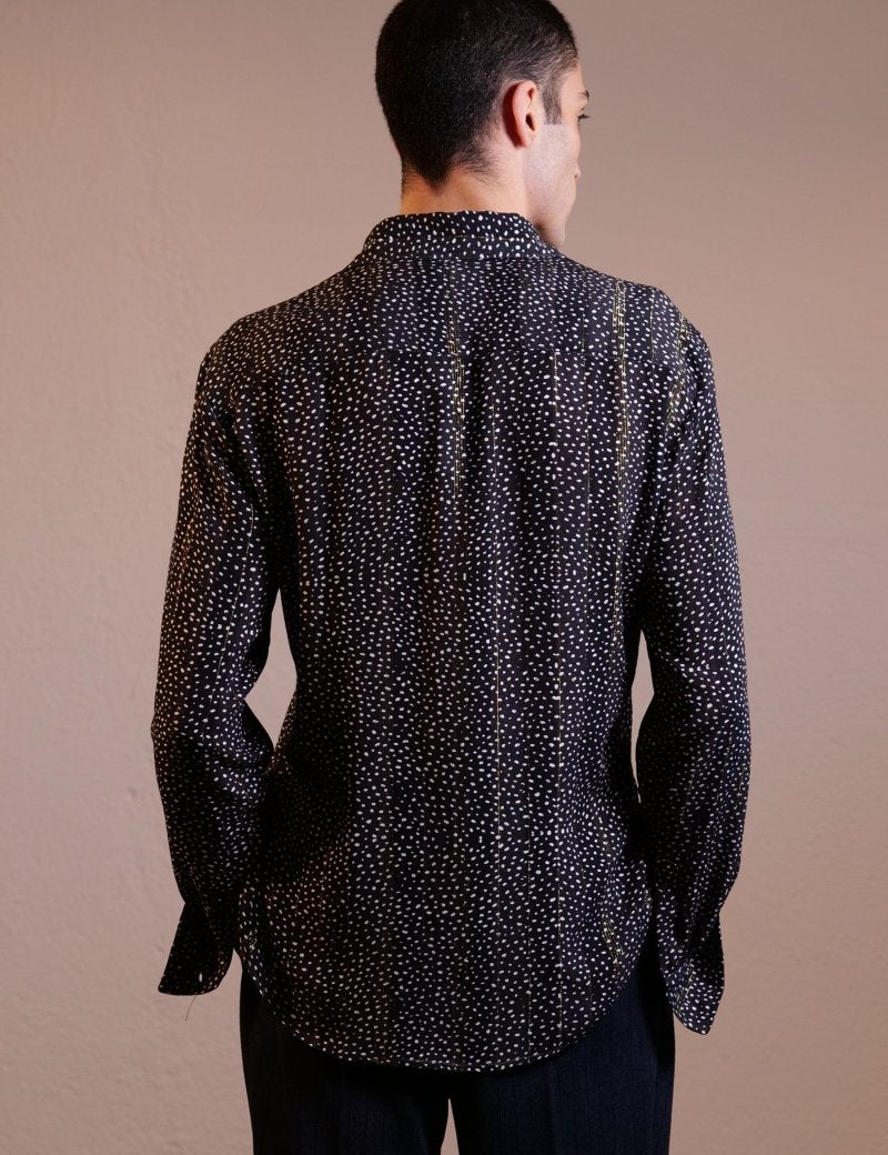 CAMICIA BLACK STRIPES - Benevierre