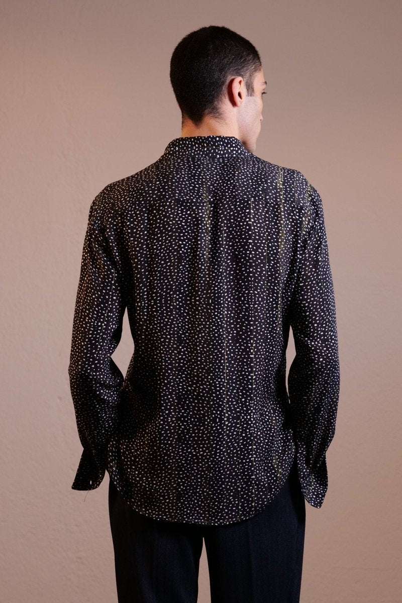 CAMICIA BLACK STRIPES - Benevierre