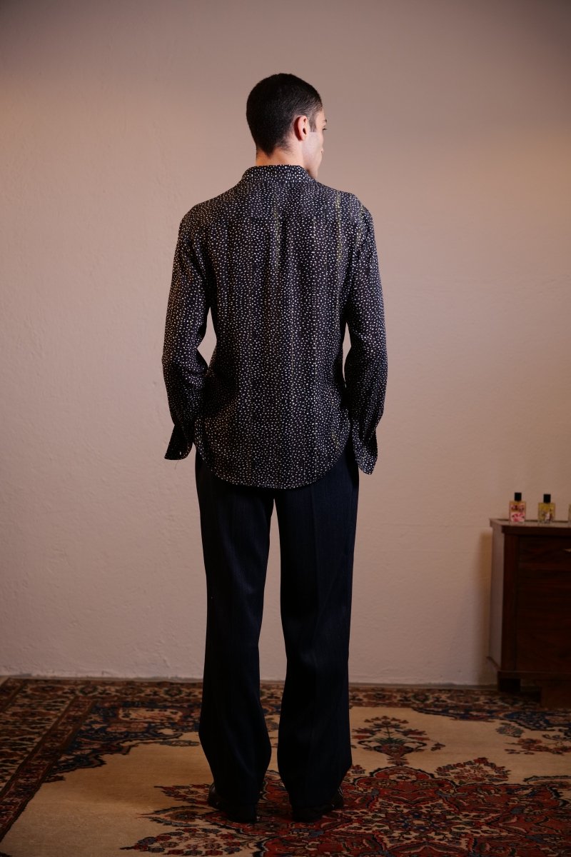 CAMICIA BLACK STRIPES - Benevierre