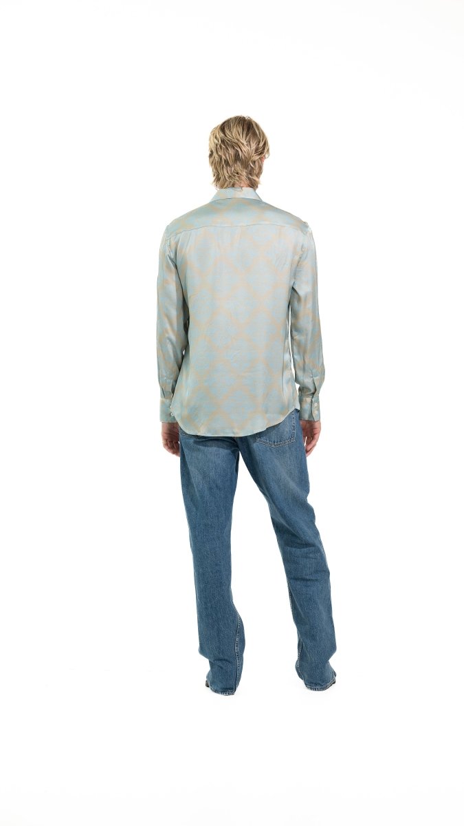 CAMICIA BLUE BAROQUE - Benevierre